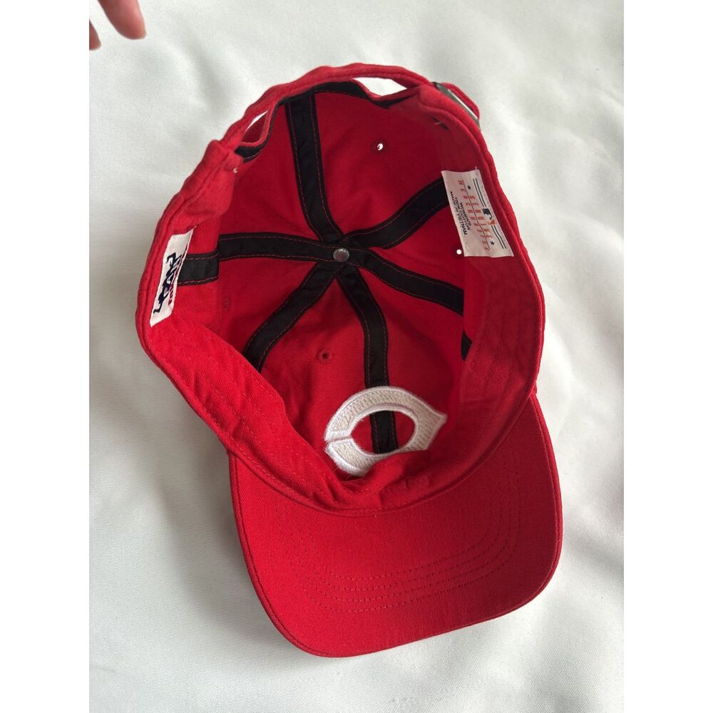 Cincinnati Reds Sequin Logo MLB Hat ❤️ adjustable - Picture 7 of 9